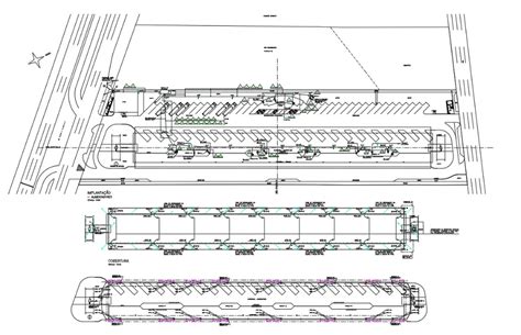 bus parking dwg